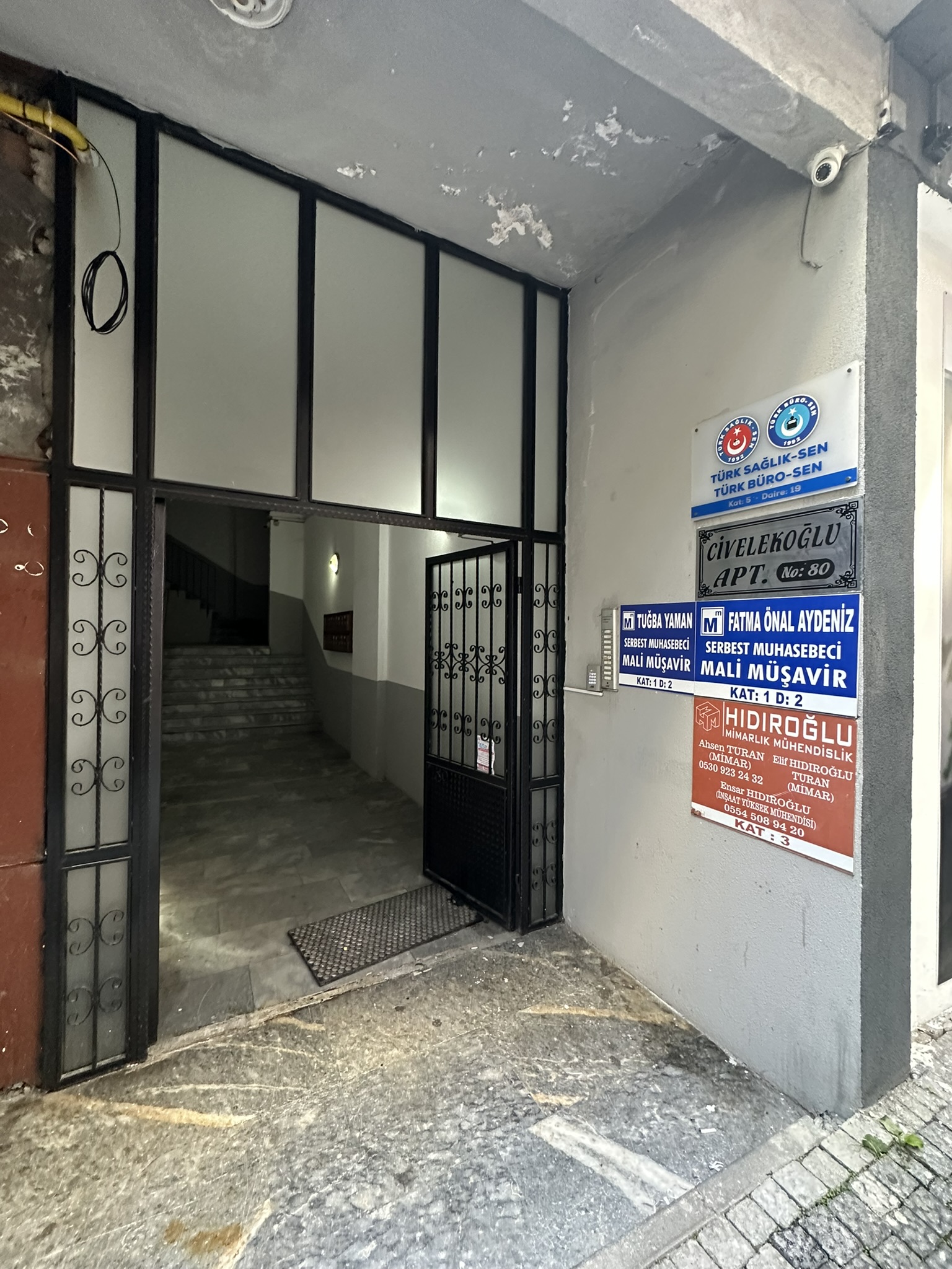 CEMAL GÜRSEL CADDESİ CİVELEKOĞLU APT.